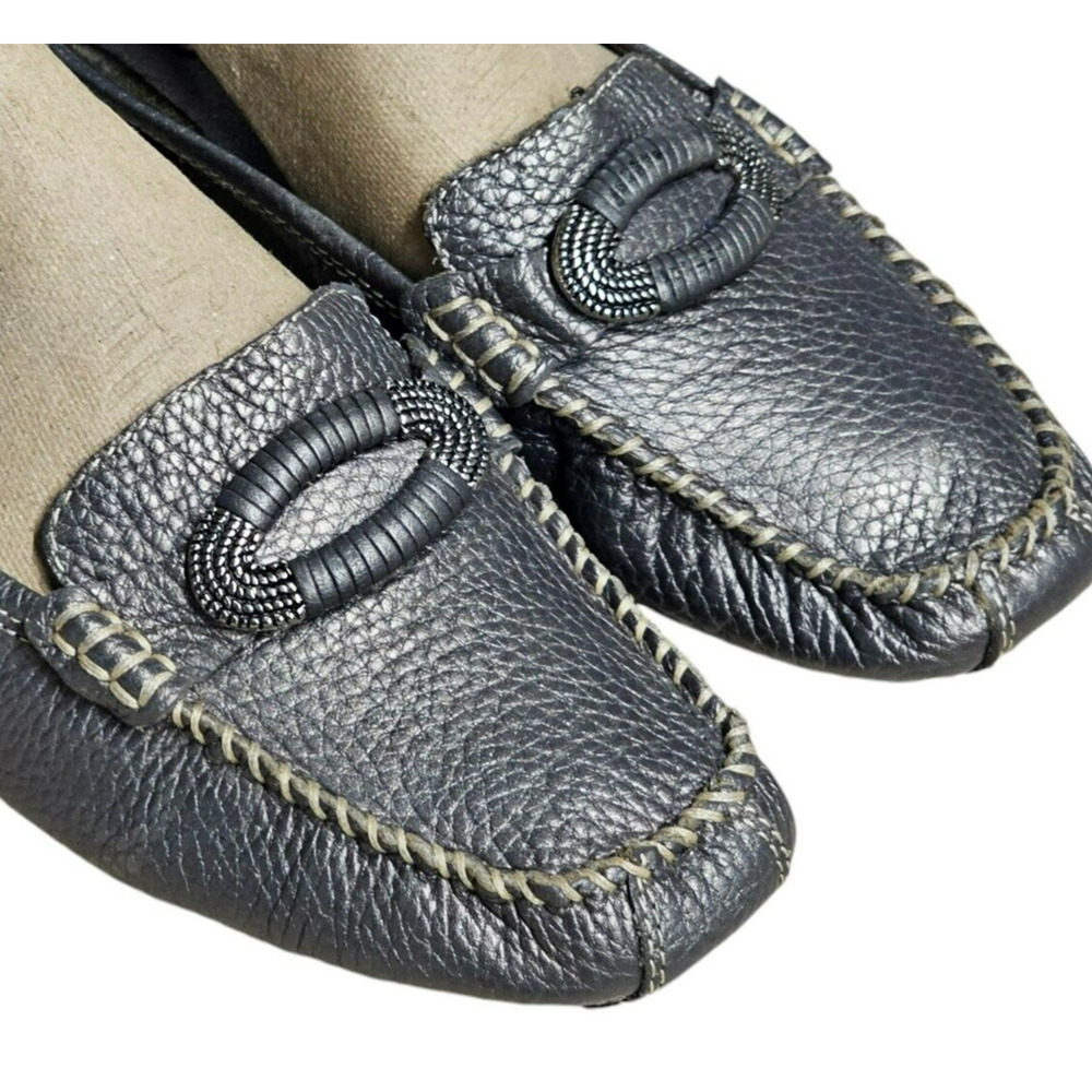 Bare Trap Peggys Womens Size 6.5M Leather Black Mule Slides Classic Comfort